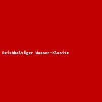 Reichhaltiger Wasser-Klositz