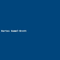Hartes Gummi-Brett