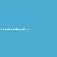 Lebhafte Leinen-M&uuml;tze