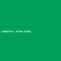 Lebhafter Seide-Stuhl